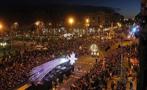 Cabalgata Reyes Magos de Barcelona 2019 horario y recorrido Las